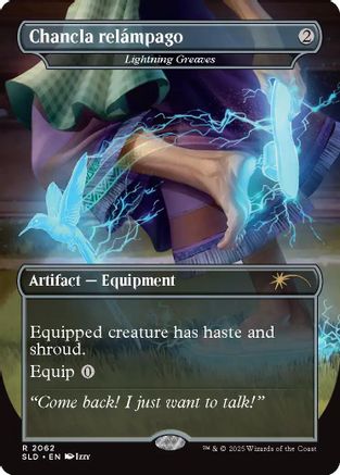 Chancla relámpago - Lightning Greaves (SLD-2062) - Secret Lair Drop Series