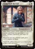Elena, Turk Recruit (Surge Foil) (FIC-018) - Commander: FINAL FANTASY Foil