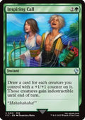 Inspiring Call (Surge Foil) (FIC-310) - Commander: FINAL FANTASY Foil