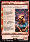 Summon: Kujata (Surge Foil) (FIC-061) - Commander: FINAL FANTASY Foil