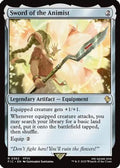 Sword of the Animist (Surge Foil) (FIC-362) - Commander: FINAL FANTASY Foil
