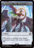 Emblem - Sephiroth, One-Winged Angel // Robot Warrior Double-Sided Token (FIN-24 // 12) - FINAL FANTASY