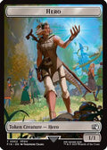 Hero (0002) // Wizard (0014) Double-Sided Token (FIN-2 // 14) - FINAL FANTASY