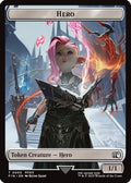 Hero (0005) // Food Double-Sided Token (FIN-5 // 22) - FINAL FANTASY Foil