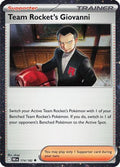 Team Rocket's Giovanni (Cosmos Holo) 174  - Holofoil Miscellaneous Cards & Products - Uncommon