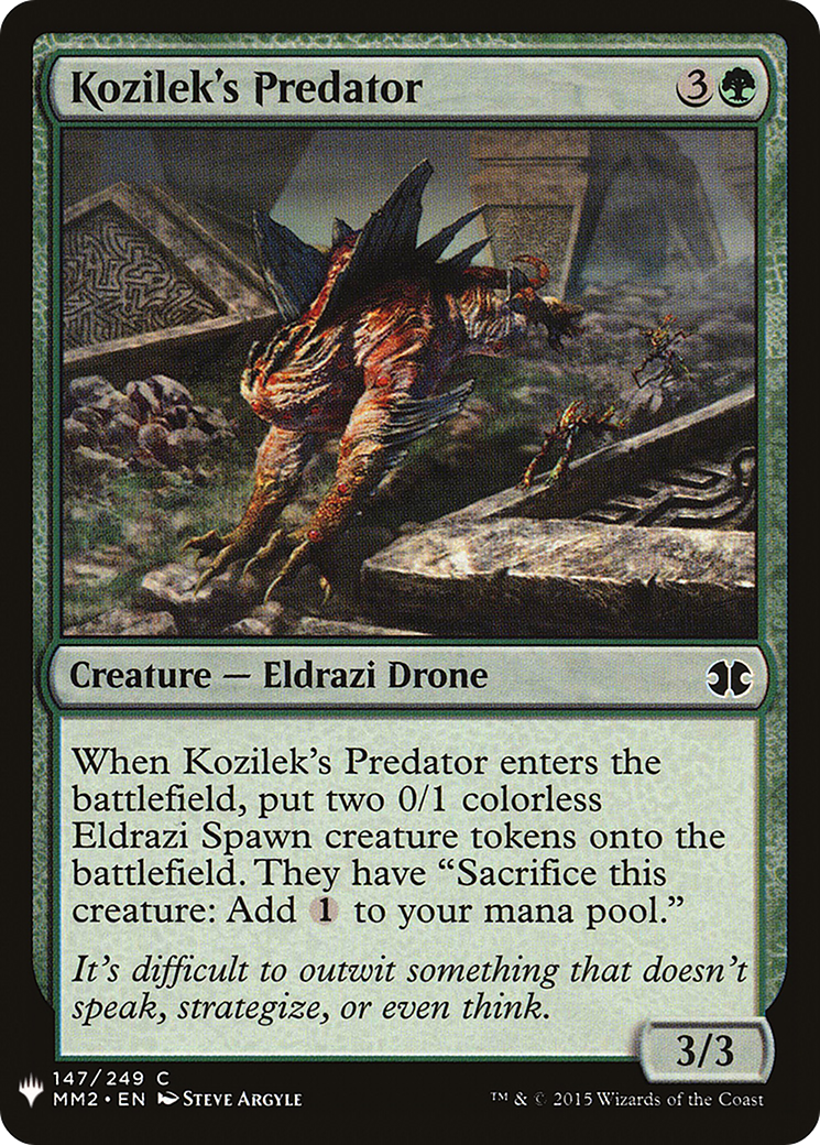 Kozilek's Predator (LIST-147) - The List