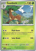 Sawsbuck 007  - Reverse Holofoil SV White Flare - Uncommon