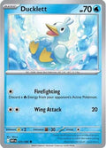 Ducklett 025  - Reverse Holofoil SV White Flare - Common