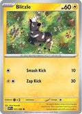 Blitzle 031  - Reverse Holofoil SV White Flare - Common