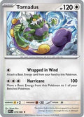 Tornadus 078  - Holofoil SV White Flare - Rare
