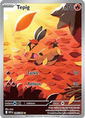 Tepig 096/086  - Holofoil SV White Flare - Illustration Rare