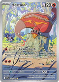 Heatmor 104/086  - Holofoil SV White Flare - Illustration Rare