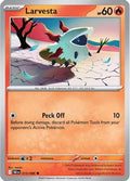 Larvesta 015  - Reverse Holofoil SV Black Bolt - Common