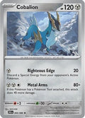 Cobalion 066  - Holofoil SV Black Bolt - Rare
