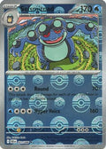 Seismitoad (Poke Ball Pattern) 021  - Holofoil SV Black Bolt - Uncommon