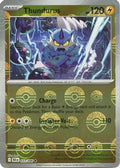 Thundurus (Poke Ball Pattern) 033  - Holofoil SV Black Bolt - Rare