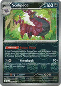 Scolipede (Poke Ball Pattern) 056  - Holofoil SV Black Bolt - Uncommon