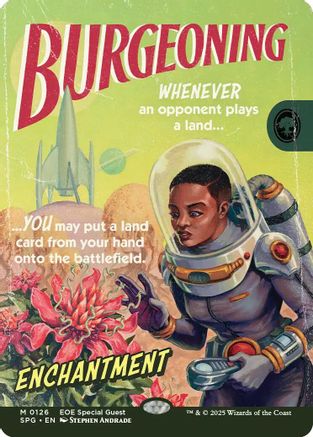 Burgeoning (Showcase) (SPG-126) - Special Guests