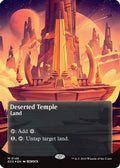 Deserted Temple (0146) (Borderless) (Galaxy Foil) (EOS-146) - Edge of Eternities: Stellar Sights Foil