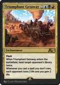 Triumphant Getaway (YOTJ-027) - Alchemy: Outlaws of Thunder Junction