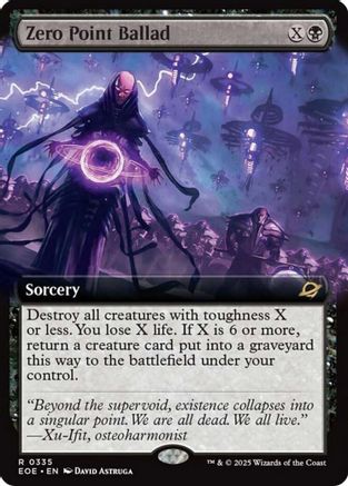 Zero Point Ballad (Extended Art) (EOE-335) - Edge of Eternities Foil