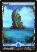 Island - Full Art (2) (JDG-002) - Judge Gift Cards 2014 Foil