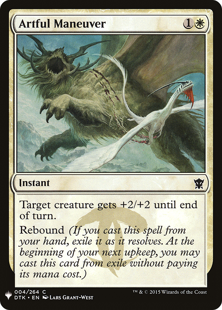 Artful Maneuver (LIST-004) - The List