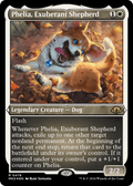Phelia, Exuberant Shepherd (Foil Etched) (MH3-478) - Modern Horizons 3 Foil
