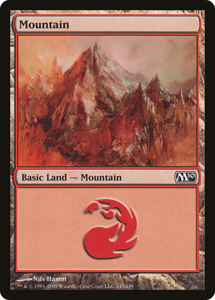 Mountain (243) (M10-243) - Magic 2010