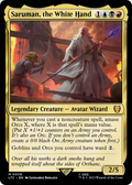 Saruman, the White Hand (LTC-008) - Tales of Middle-earth Commander Foil