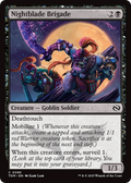 Nightblade Brigade (TDM-085) - Tarkir: Dragonstorm Foil