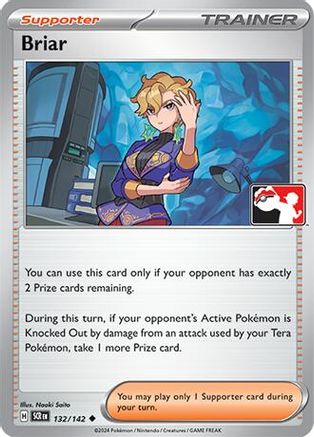 Briar 132/142  - Holofoil Prize Pack Series Cards - Uncommon