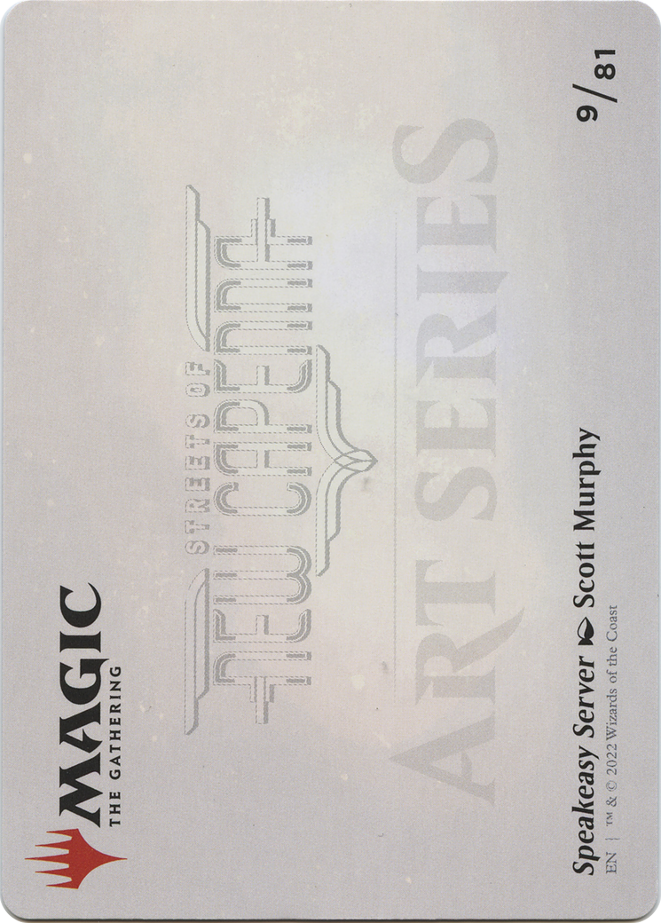 Speakeasy Server // Speakeasy Server (ASNC-009) - New Capenna Art Series (Borderless)