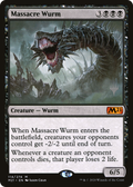 Massacre Wurm (PPM21-114P) - Core Set 2021 Promos
