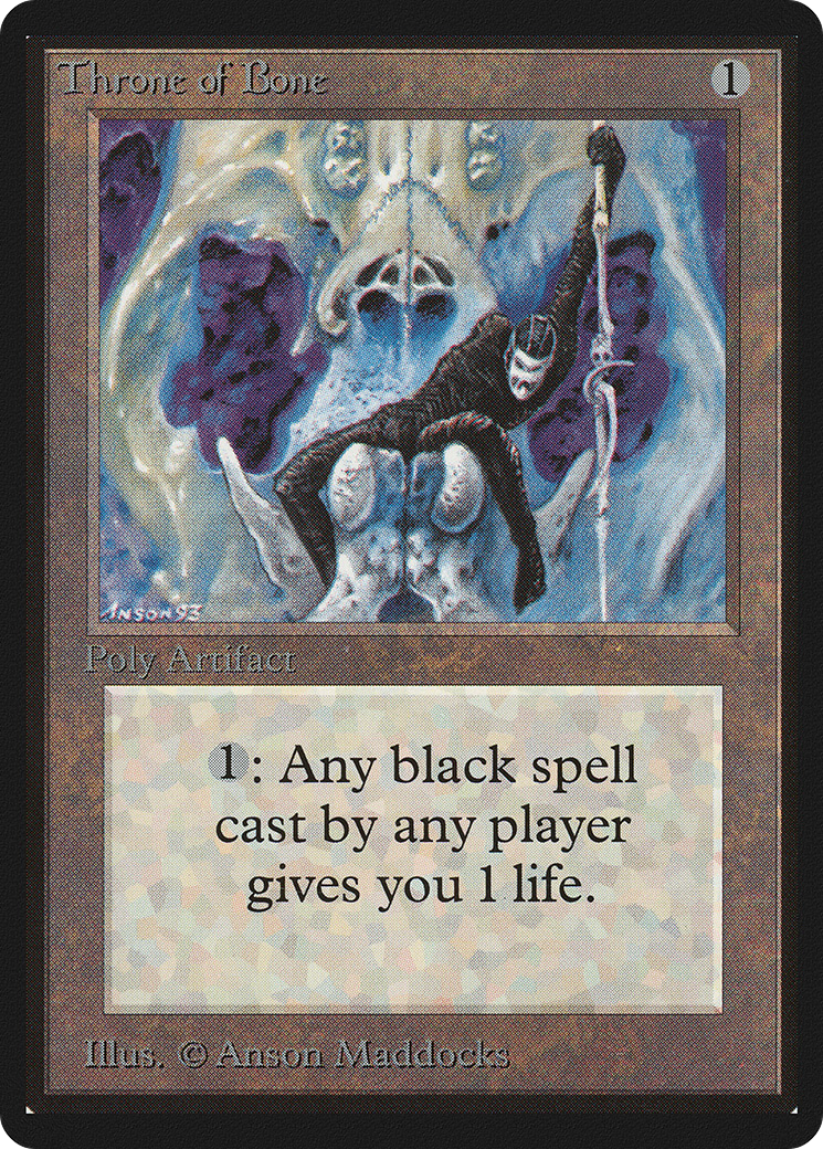 Throne of Bone (LEB-) - Limited Edition Beta