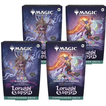 Lorwyn Eclipsed Commander Deck Display