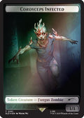 Cordyceps Infected Token (2201) (Rainbow Foil) (SLD-2201) - Secret Lair Drop Series Foil