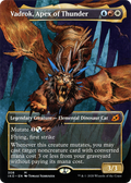 Vadrok, Apex of Thunder (Showcase) (IKO-308) - Ikoria: Lair of Behemoths: (Showcase) (Borderless) Foil