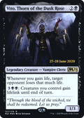 Vito, Thorn of the Dusk Rose (PRE-127) - Core Set 2021 Promos Foil