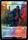 Human (TWHO-038) - Doctor Who Tokens Foil