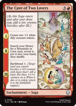 The Cave of Two Lovers (TLA-126) - Avatar: The Last Airbender Foil