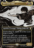 Fire Lord Zuko (Borderless) (TLA-315) - Avatar: The Last Airbender