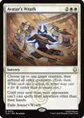 Avatar's Wrath (TLA-012) - Avatar: The Last Airbender Foil