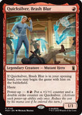 Quicksilver, Brash Blur (MSH-148) - Marvel Super Heroes Foil