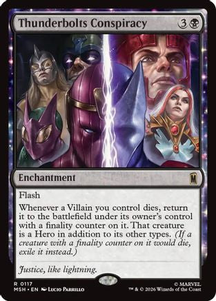 Thunderbolts Conspiracy (MSH-117) - Marvel Super Heroes