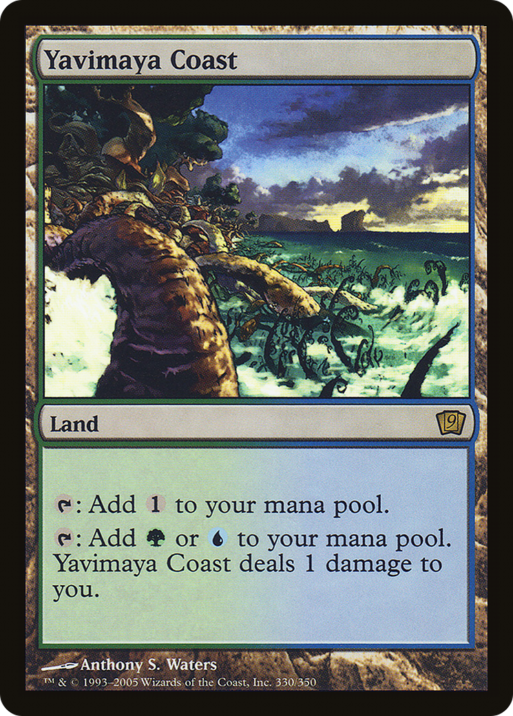 Yavimaya Coast (9ED-330) - 9th Edition