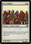 Foot Soldiers (9ED-014) - 9th Edition Foil