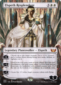 Elspeth Resplendent (Borderless) (SNC-282) - Streets of New Capenna Foil