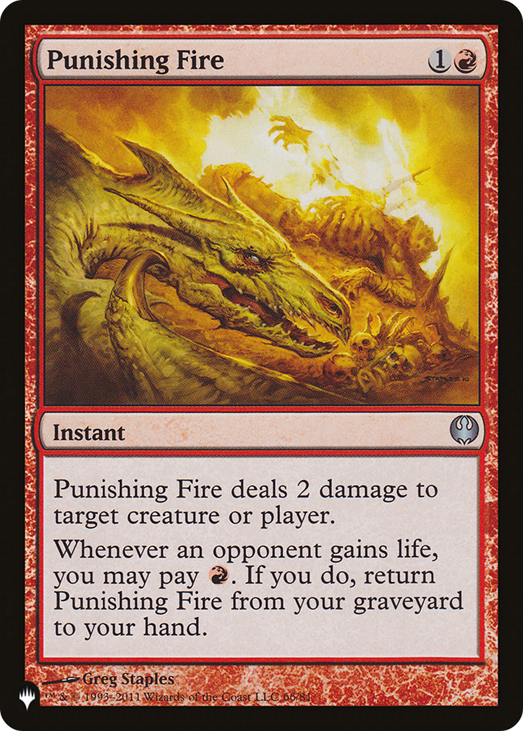 Punishing Fire (LIST-66/81) - The List