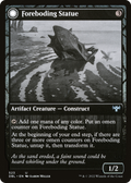 Foreboding Statue (DBL-523) - Innistrad: Double Feature: (Double Faced Transform)